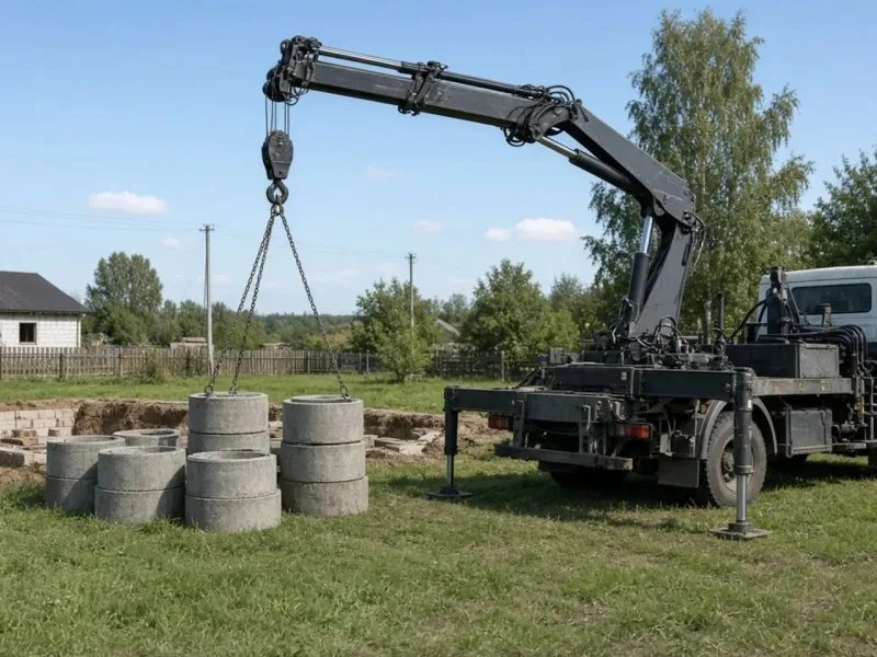 Кольца, блоки, бытовка